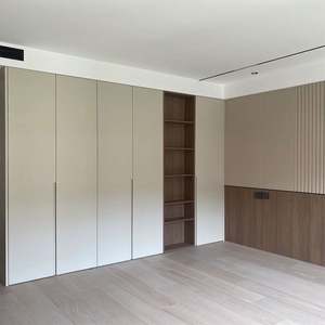 Armario Beige de Estilo Combinable, Armario de Madera Personalizado para Dormitorio, Armario con Acabado Lacado - Product Image 3