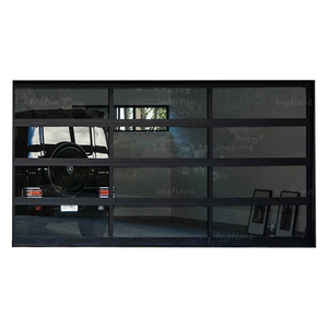 Institime Chất lượng cao Thiết kế hiện đại Tempered gương kính tự động cắt 16x8 nhôm không khung cửa nhà để xe - Product Image 1