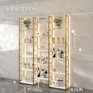 Estante de Exhibición de Cosméticos, Exhibidor de Productos, Estante para Salón de Belleza, Estante para Cuidado de la Piel con Luz - Product Image 1
