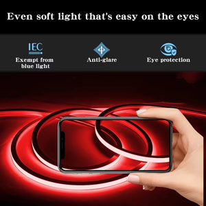 Tira de Luz LED de Neón de Silicona Flexible Inteligente, 12-24V IP67 Impermeable, WiFi Integrado, Control por Aplicación y Control Remoto, Luz de Tubo de Neón RGB - Product Image 3