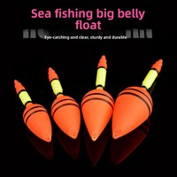 Flotteur de pêche en mousse orange fluorescente à grande flottabilité pour lancer longue distance, idéal pour la pêche à la carpe et en mer - Vente en gros