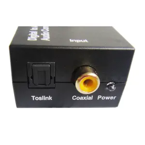 Edd Digitale Optische Toslink Spdif Coax Naar Analoge L/R Rca Audio Converter Adapter Ofwel Home Audio Switching