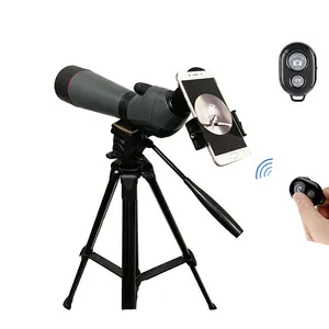 Novo impermeável HD alta potência FMC BAK7 tático 20-60x80mm BAK4 Zoom angular Spotting escopo para observação de aves esporte lua
