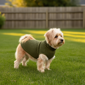 Suéter Tejido para Perro Norwood Jersey S Verde Oliva - Product Image 2