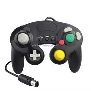 HY-5102 Manette Continue Trillingen Bedrade Gamepad <span class=keywords><strong>Joystick</strong></span> Game <span class=keywords><strong>Controller</strong></span> Voor Nintendo <span class=keywords><strong>Gamecube</strong></span> Ngc Wii Met Turbo Host-Poort - Product Image 5