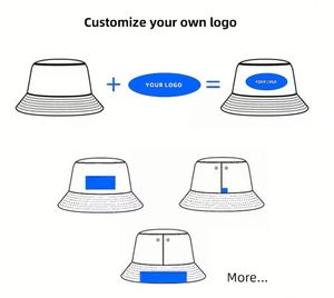 Nouveau Chapeau de Pêcheur en Coton Entièrement Imprimé et Brodé, Réversible, avec Logo Personnalisé, Collection 2025 – Tendance Designer - Product Image 6