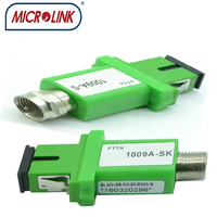 Nœud Optique Passif RF CATV 45-862 MHz/1000 MHz Mini Transceiver Fibre Optique FTTH Simplex Monomode