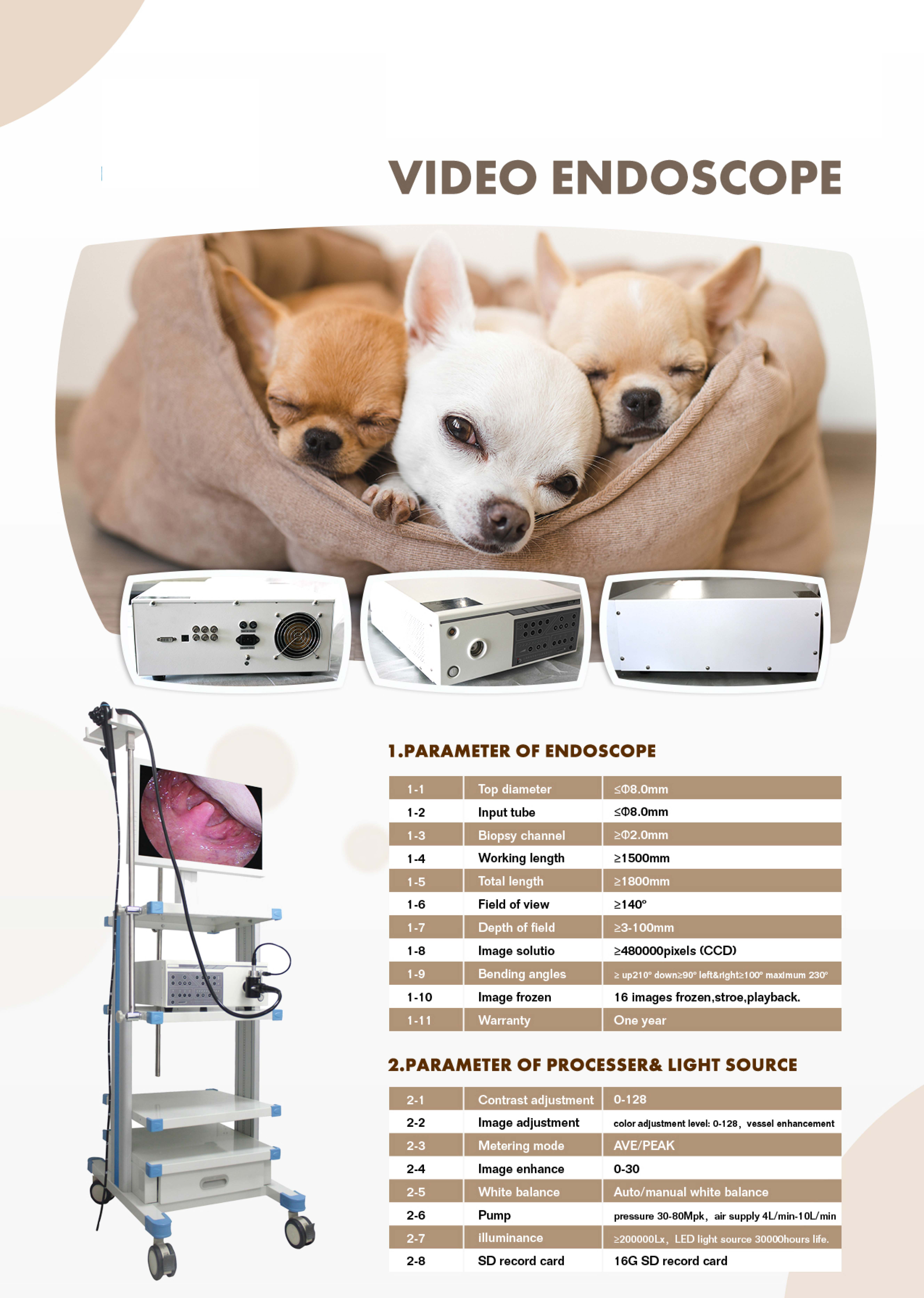 Veterinary Animal Endoscope I M-LGM0790