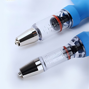 Seringue automatique vétérinaire continue pour bouteille, pistolet d'injection de vaccin pour poulets bleu, seringue réglable pour animaux - Product Image 4
