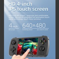 Nouveauté Anbernic RG405M Console de jeu portable Android 12 avec écran tactile de 4 pouces, joystick à effet Hall intégré, compatible PS2, PS1, N64