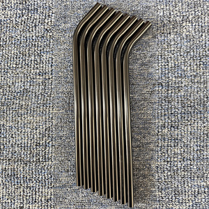 Aluminum Alloy 6063 Bend <b>Straws</b> <b>Reusable</b> For Milk Tea Cups - Product Image 1