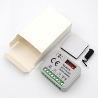 Receptor RX de 2 canales 9-30V con control remoto SOS con código de aprendizaje