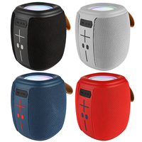 Haut-parleur Bluetooth portable en tissu, mini-enceintes pour système home cinéma, utilisation intérieure et extérieure