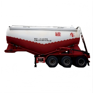 Remolque cisterna semirremolque de 1000L para agua, camión cisterna para transporte de líquidos a granel, remolque cisterna OEM personalizable de 3 ejes para aceite y combustible - Product Image 1