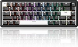 Tấn Công Cá Mập X65 Ông Có Dây 65% Chuyển Đổi Từ Tính Chơi Game Cơ Khí Bàn Phím RGB Hot Swap Cho Win/<span class=keywords><strong>Mac</strong></span> - Product Image 2