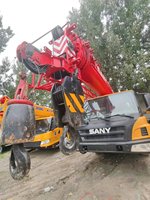 Grue de camion d'occasion de 25 tonnes STC250, flèche télescopique hydraulique, en bon état de fonctionnement, machinerie de levage pour la construction, à vendre