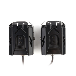 Phụ kiện đèn xe máy Đèn pha kép hai màu Đèn chiếu sáng kép hai bóng đèn <span class=keywords><strong>LED</strong></span> ngoài xe máy - Product Image 6