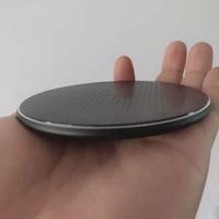 10W 15W chargeur sans fil Pad lumière LED chargeur sans fil à charge rapide pour Iphone chargeur sans fil OEM