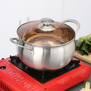 Olla para Sopa DFS206, Utensilios de Cocina, Olla Holandesa Reforzada, Logotipo y Empaque Personalizados, Fondo Compuesto de Tres Capas - Product Image 5