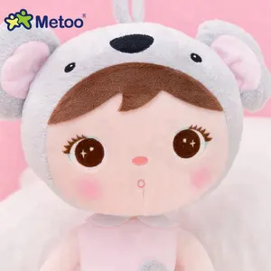 Metoo Doll orijinal Jibao yüksek kalite özel yumuşak oyuncaklar bebek peluş özel doldurulmuş hayvan peluş oyuncak özel