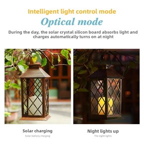 Farol de Jardín Moderno de Gran Tamaño, Lámpara Solar LED con Forma de Vela, Tecnología Creativa con Sensor de Viento, Impermeable, Ángulo de Haz de 360°, Certificación CE - Product Image 2