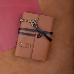 Carnet de clés en cuir PU style vintage, format 7x5 pouces, prix d'usine, en vente par les exportateurs - Product Image 2