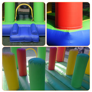 Château gonflable commercial, structure de saut gonflable, tente colorée, château gonflable à thème pour adultes - Product Image 4