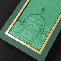 Boîtes rigides de luxe de style arabe pour parfums et cosmétiques, en carton, avec fermeture magnétique, éponge, emballage recyclable pour produits essentiels