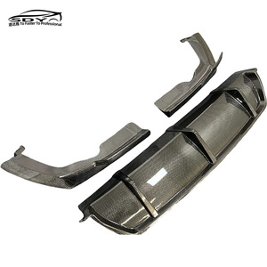G06 X6 di alta qualità in fibra di carbonio MP stile diffusore posteriore per <span class=keywords><strong>BMW</strong></span> X6 G06 2019 + labbro del paraurti posteriore - Product Image 4