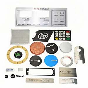 Étiquettes électroniques autocollantes personnalisées Qiantak Q25 (PMMA/PVC/PC) pour panneaux de commande avant – Vente en gros - Product Image 1