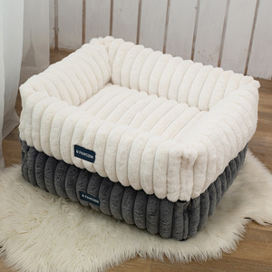 Cama Ortopédica Lavable para Perros con Funda Extraíble, Cuadrada, Gruesa, Suave, Calmante, para Dormir, para Cachorros y Gatos, Duradera, para Interiores - Product Image 5