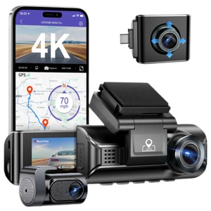 <span class=keywords><strong>Azdome</strong></span> <span class=keywords><strong>M550</strong></span>โปรกล้องติดรถยนต์ด้านหน้าและด้านหลัง4K, 3CH WIFI GPS ฟรี64GB รุ่นส่วนตัวสุดพิเศษ - Product Image 1