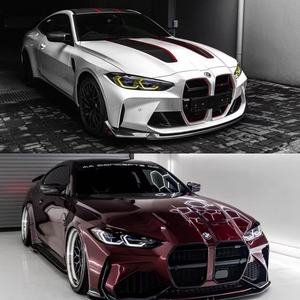 Euromaster Self Healing Luxury Car Wrap Vinyl Film Color Change Super Glossy Metallic Dragon Red Full Car Body Protection - Product Image 6