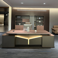 Chaise de bureau de direction haut de gamme Hera, bureau de direction en acier inoxydable de luxe pour président, président du conseil d'administration, directeur général