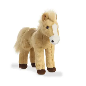 Детская игрушка, милая пушистая лошадь, плюшевые игрушки, мягкие животные