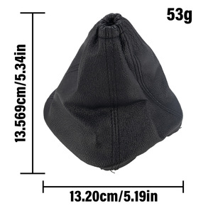 Ford Gear <b>Shift</b> <b>Knob</b> 5 6 Speed Plastic Ergonomic Handball Dust Cover - Product Image 4