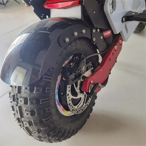 Moped électrique EU M5 52V/60V/72V 250W à double moteur, pneus larges 13/14 pouces, batterie 30-50Ah, charge 200kg, vitesse 25km/h, contrôle par application, suspension intégrale, étanche - Product Image 3