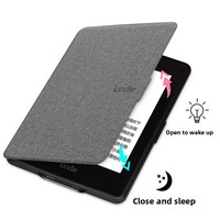 Étui en cuir PU à motifs 2024 pour Kindle Paperwhite 6 2024 7 pouces TBCK01 Housse de protection pour tablette