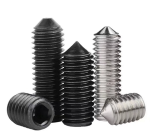 Vis <span class=keywords><strong>sans</strong></span> tête hexagonale métrique ISO 12.9 en acier/acier inoxydable avec <span class=keywords><strong>pointe</strong></span> de blocage JQS - Product Image 4