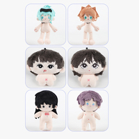 Figurines en peluche personnalisées de personnages d'anime de haute qualité, en gros, fabriquées en usine, rembourrage en coton PP super doux, apparence élégante et mignonne, pour utilisation en fête