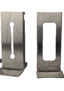 Distributeur manuel de savon/désinfectant pour les mains en acier inoxydable avec levier coloré, capacité 500-1000 ml, couvercle de bouteille Euro et bac anti-goutte - Product Image 4