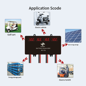 48V pin cân bằng cân bằng LCD hiển thị pin cân bằng chì axit - Product Image 2