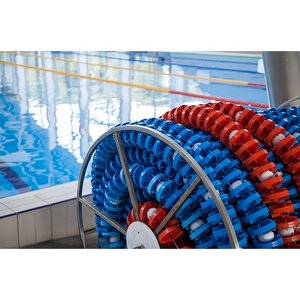Enrouleur de ligne de délimitation de <span class=keywords><strong>piscine</strong></span> en acier inoxydable, chariot de rangement portable à roulettes pour la <span class=keywords><strong>formation</strong></span> et la compétition en <span class=keywords><strong>piscine</strong></span> - Product Image 2