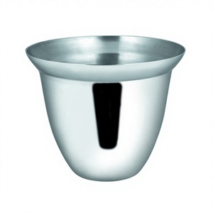 Cubo de hielo para vino con una oferta única, Enfriador de champán de acero inoxidable, botella de vino aislada, cubo enfriador - Product Image 1