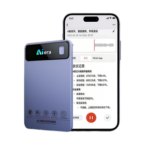 Registratore Vocale Digitale AI Intelligente con Supporto OEM ODM, 152 Lingue, Memoria 32GB, Trascrizione, TYPE-C, LCD 0.96", 54 Ore, 600mAh per Riunioni - Product Image 1