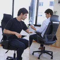 Chaise d'ordinateur moderne en maille de luxe Chaise de bureau ergonomique avec appui-tête réglable Offre Spéciale pour le lieu de travail