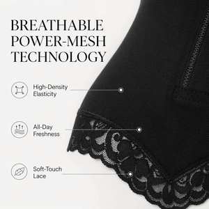 Hot Sale Women's <b>Full</b> <b>Body</b> <b>Shaper</b> High Waist Seamless Shapewear Lace Decoration Wholesale Tummy Control Slimming Fajas Colombian - Product Image 3