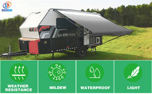 Remorque universelle en polyester Accessoires pour camping-car Pièces de camping-car Remplacement Tissu imperméable pour <span class=keywords><strong>auvent</strong></span> de <span class=keywords><strong>caravane</strong></span> - Product Image 2