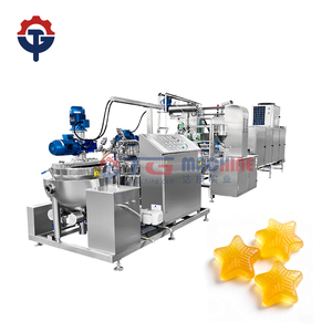 Nueva línea automática y confiable para hacer dulces de goma con alta productividad y acero inoxidable SUS304 - Product Image 1