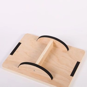 Wholesale Professional <strong>Stability</strong> Training Fitness Anti-Slip Office Workout <strong>Exercise</strong> Equipment Wobble Wooden <strong>Balance</strong> Board - Product Image 5